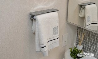 小物置付タオルリング