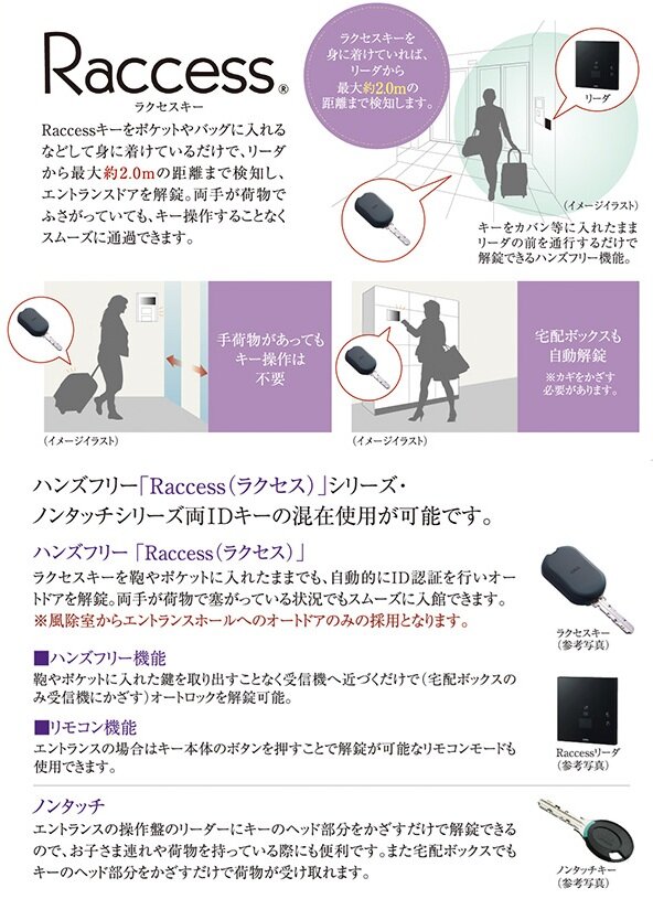 Raccess
ラクセスキー