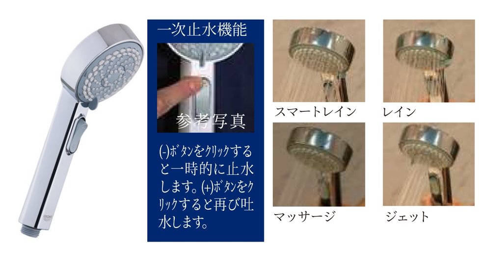 スプリー90 ハンドシャワー