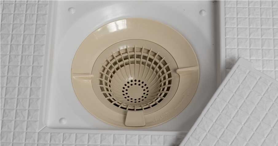 お掃除ラクラク排水口