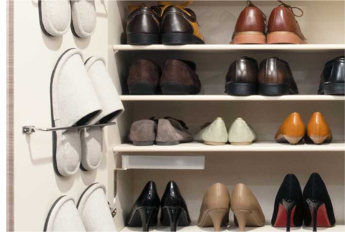 扉裏スリッパ掛け