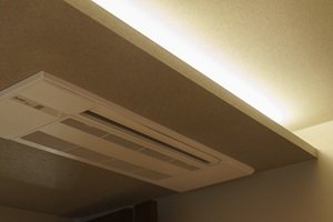 LD天井埋込型エアコン及び間接照明