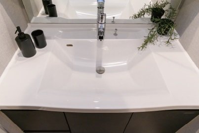 一体型人造大理石カウンター