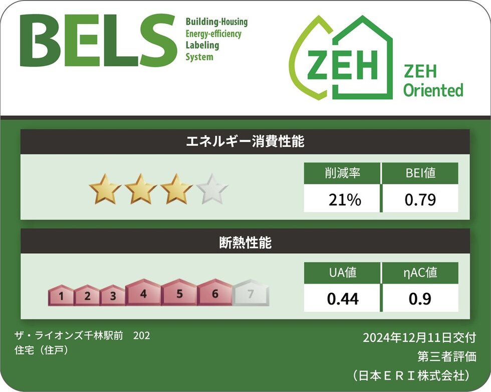 ｢ザ・ライオンズ千林駅前｣は､建物全体はもちろん、住戸ごとにZEH基準を達成した先進マンションです。
