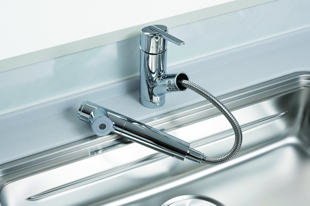 浄水機能付きハンドシャワー水栓