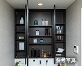 三面鏡裏収納