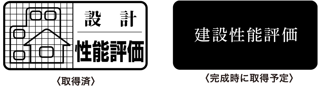 品確法の住宅性能表示制度に基づく2つの評価住宅性能評価書