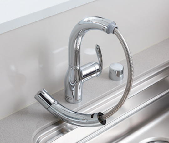 浄水機能付タッチレス水栓