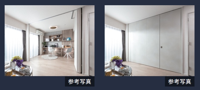 高さのあるウォールドア