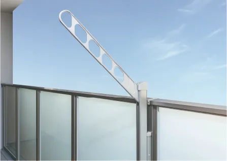 スライド昇降式物干金物