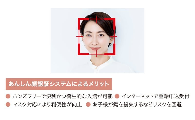 オートロック顔認証システム