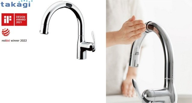 タッチレス蛇口一体型浄水器LC