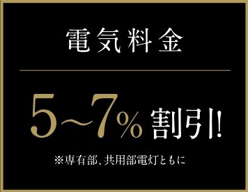 電気料金がおトクに