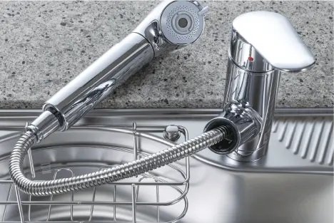 浄水器一体型シングルレバー水栓