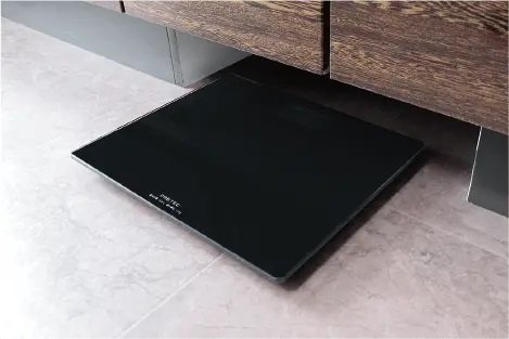 ヘルスメーター収納スペース