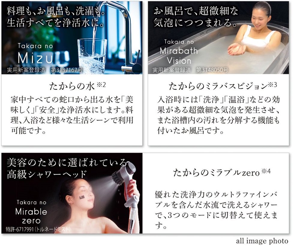 オリジナルのウォーターシステム
〈ルイックプロジェクト〉