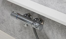 壁付サーモ水栓