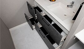 洗面化粧台下収納