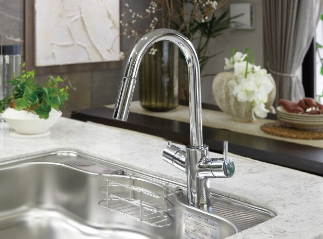 浄水機能付シャワー水栓