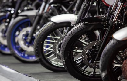 バイク置場