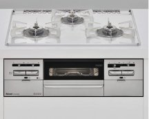 温度調節機能付き
ホーロートップコンロ