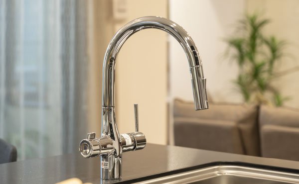 グースネックハンドシャワー水栓