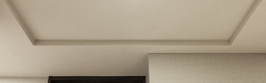玄関折り上げ天井