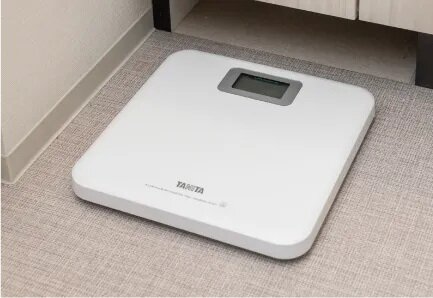 ヘルスメーター収納スペース