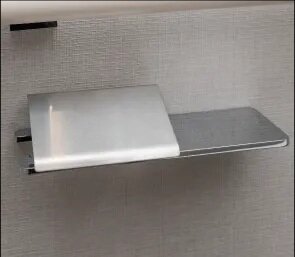 小物置付ペーパーホルダー