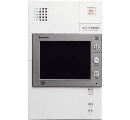 留守中の訪問者も録画できるインターホン