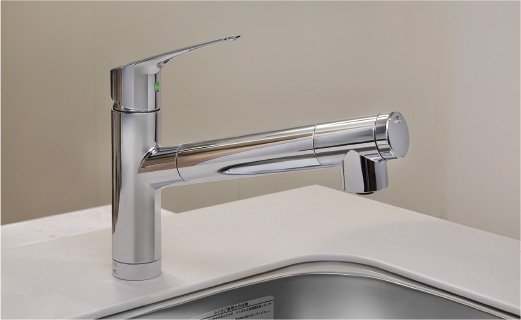 浄水機能付シャワー水栓