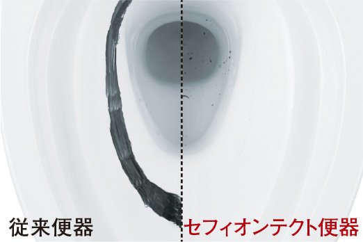 汚れが付きにくく、落ちやすい
「セフィオンテクト」
