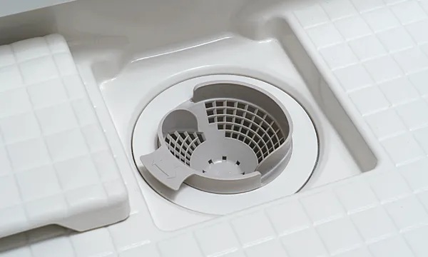 パッとくるりんポイ排水口