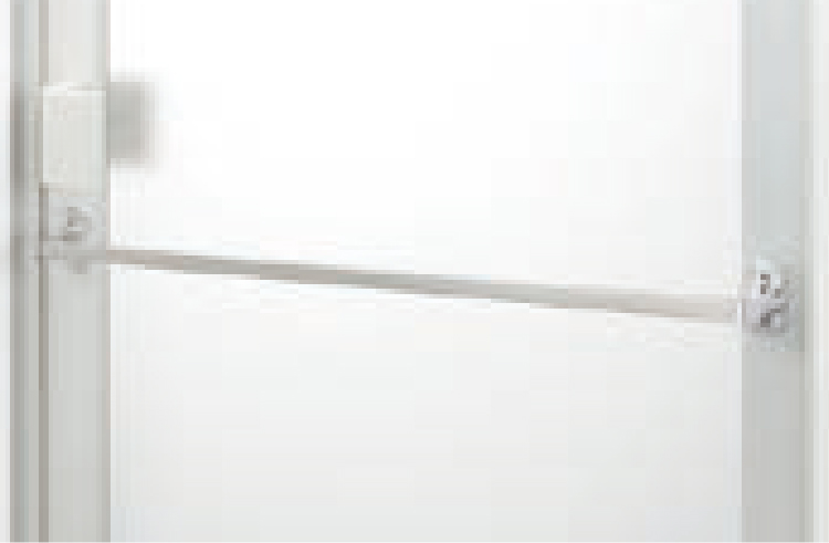 ドア外タオル掛