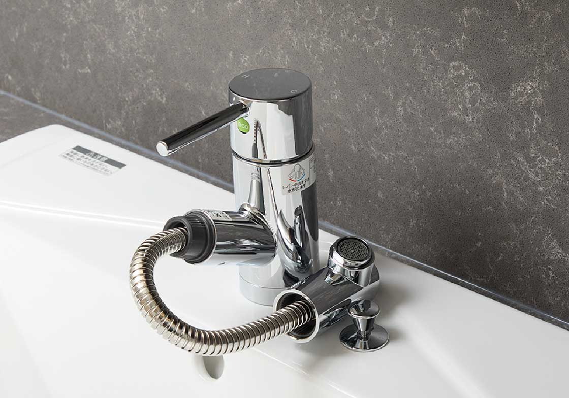 プルアウト型水栓