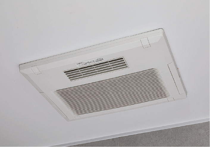 暖房機能付浴室換気乾燥機