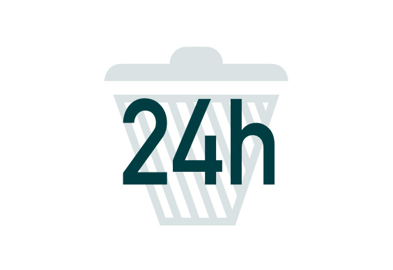 24時間ゴミ出し可能