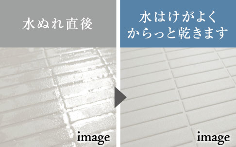 フラッグストーンフロア