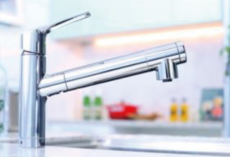 浄水器機能付水栓