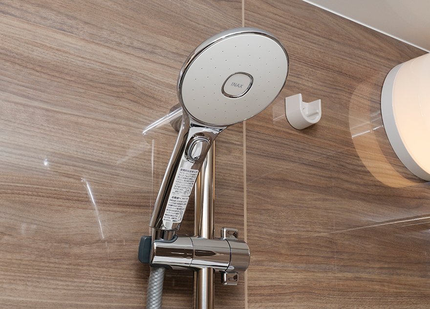 スイッチ付エコアクアシャワー