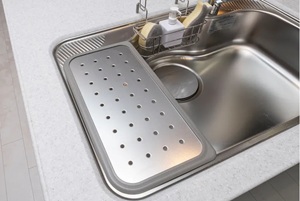 シンク水切りプレート付
