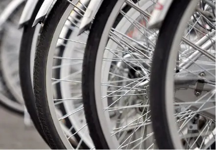屋内自転車置場