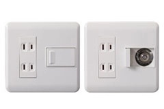 リビングにガスコンセント