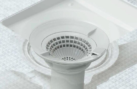 お掃除ラクラク排水口(抗菌防カビ仕様)