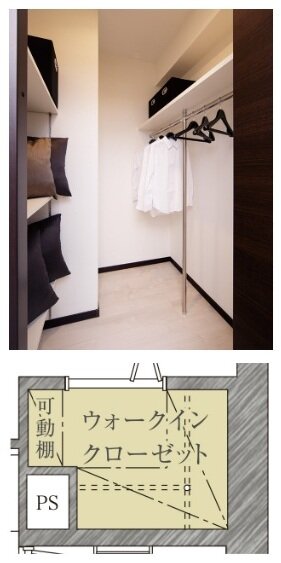 ウォークインクローゼット