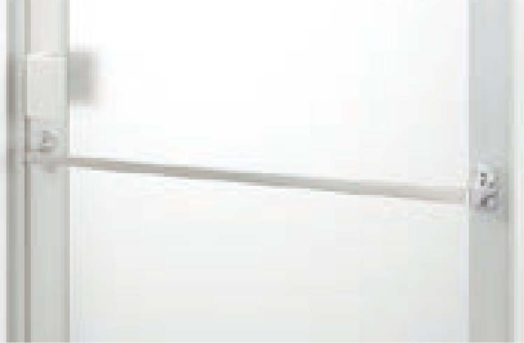 ドア外タオル掛