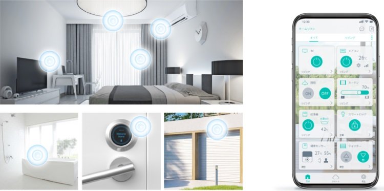 スマホ一つで家電を操作。最新型IOTスマートマンション。