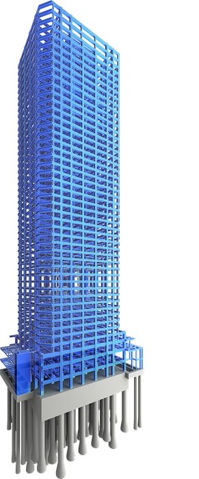 基礎の構造（場所打ちコンクリート拡底杭）