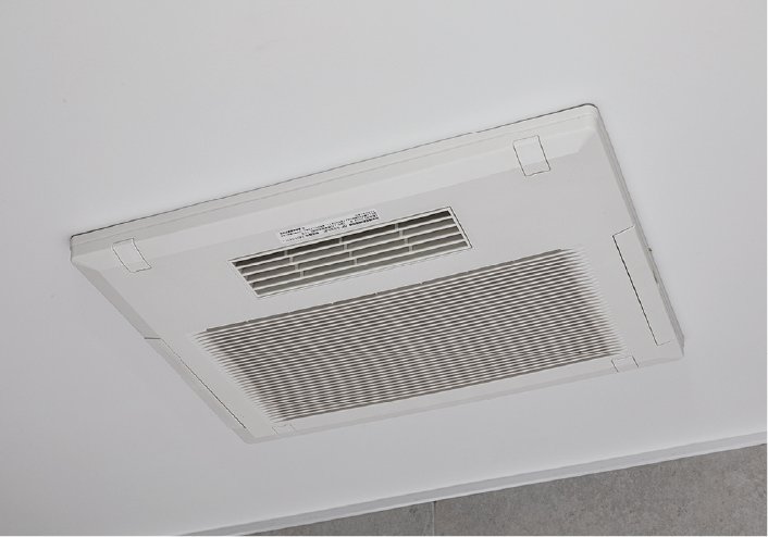 暖房機能付浴室換気乾燥機