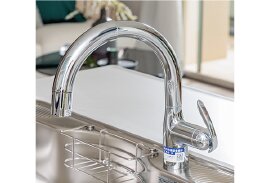 浄水機能付きハンドシャワー水栓